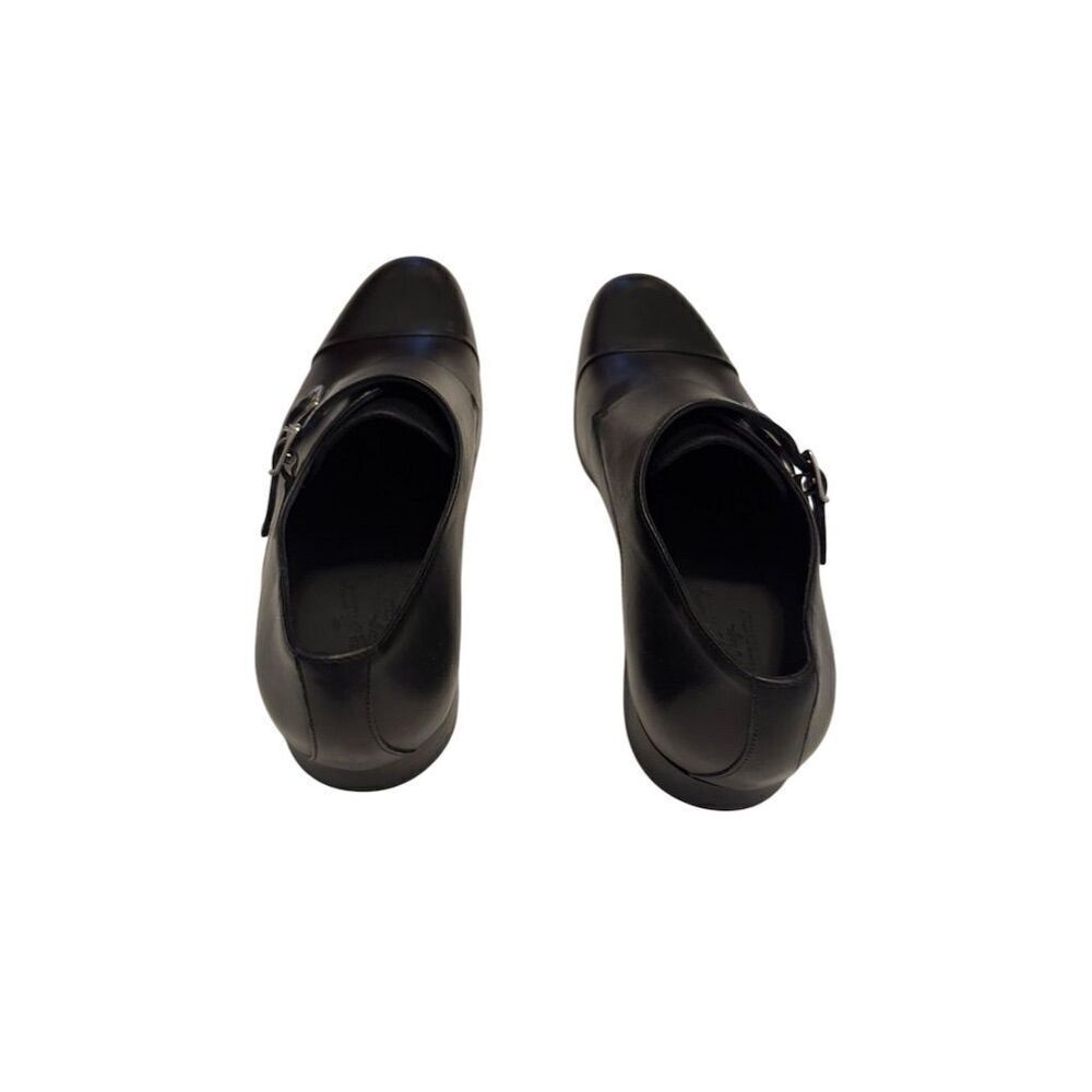 Massimo Matteo Men's Black Double Monk Strap Dress Shoes Size 13 M - Picture 3 of 9